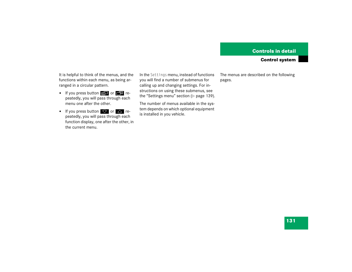 Mercedes-Benz 2004 E 320 User Manual | Page 131 / 442