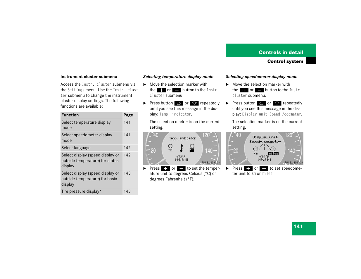 Mercedes-Benz 2004 E 320 User Manual | Page 141 / 442