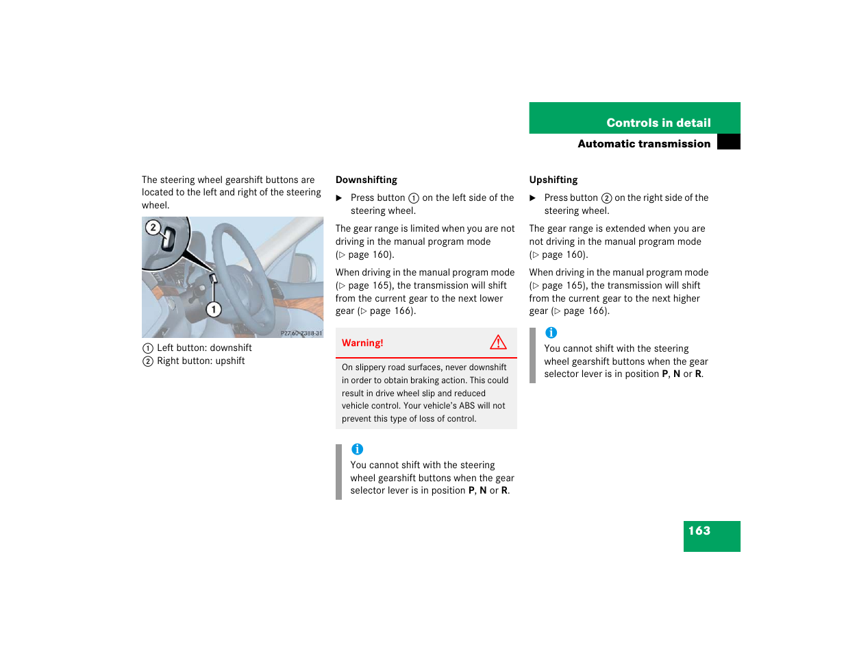 Mercedes-Benz 2004 E 320 User Manual | Page 163 / 442