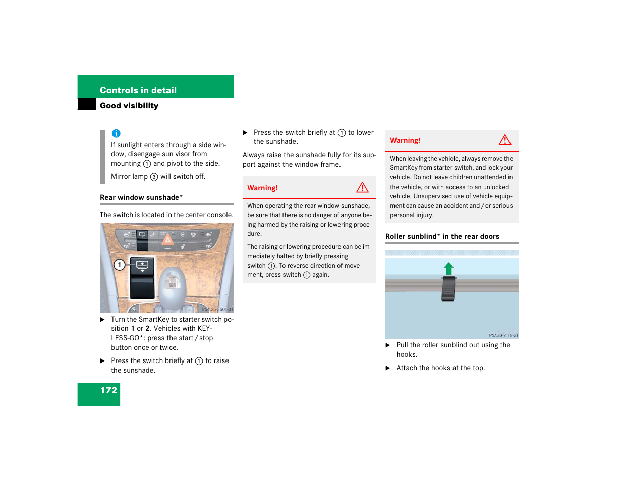 Mercedes-Benz 2004 E 320 User Manual | Page 172 / 442