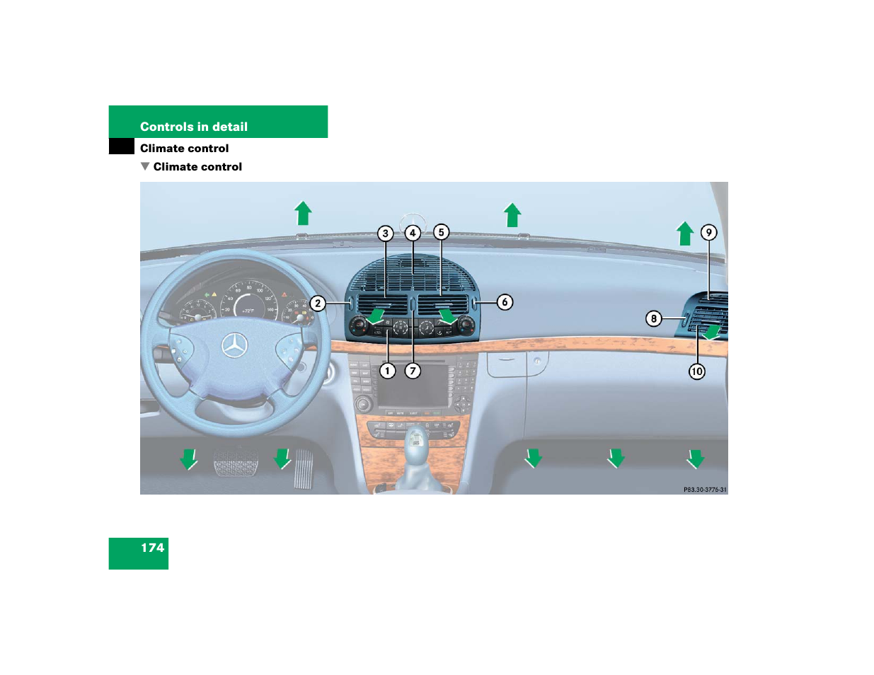 Mercedes-Benz 2004 E 320 User Manual | Page 174 / 442