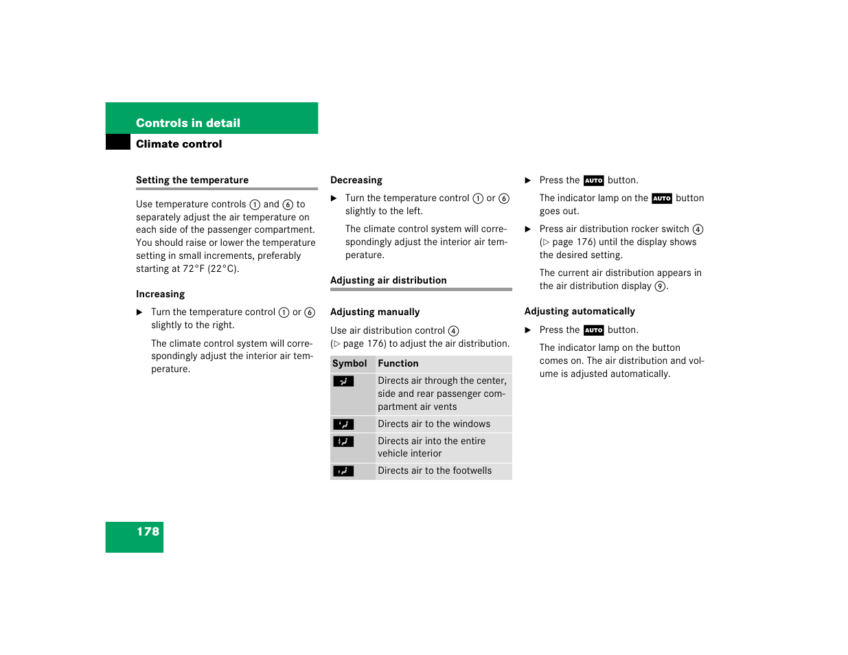 Mercedes-Benz 2004 E 320 User Manual | Page 178 / 442
