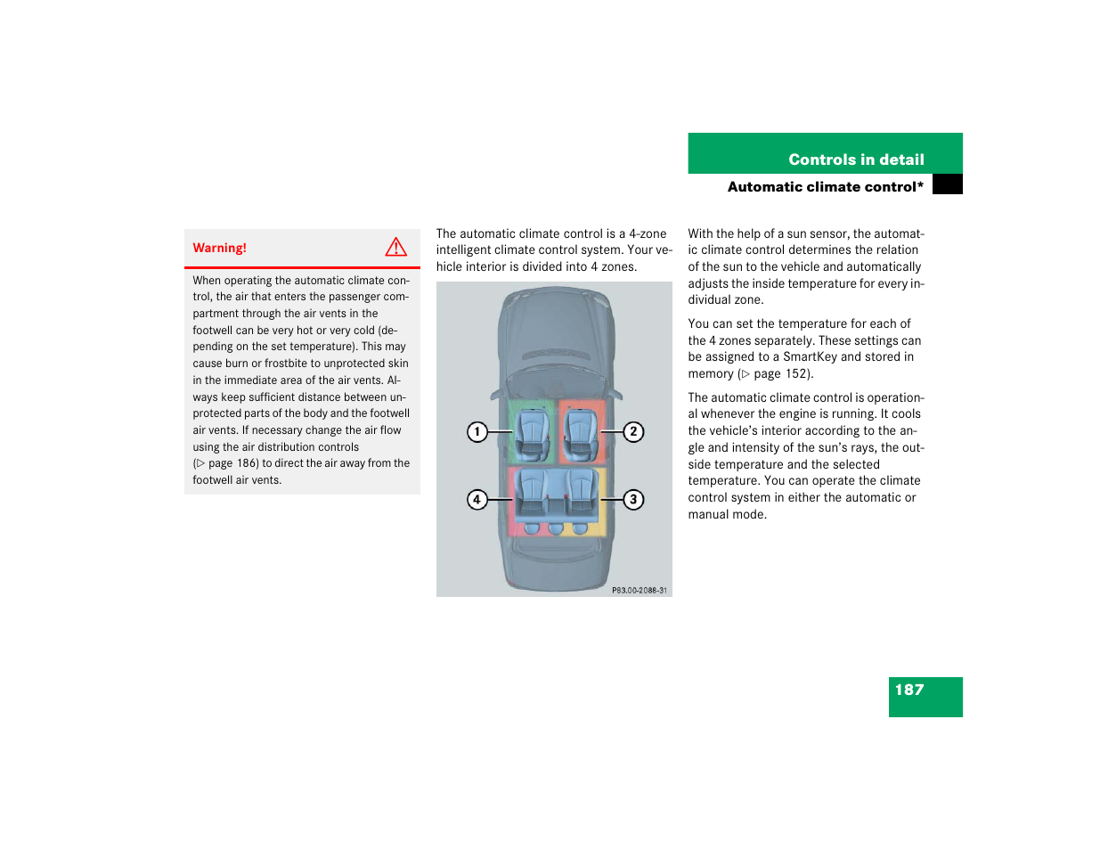Mercedes-Benz 2004 E 320 User Manual | Page 187 / 442