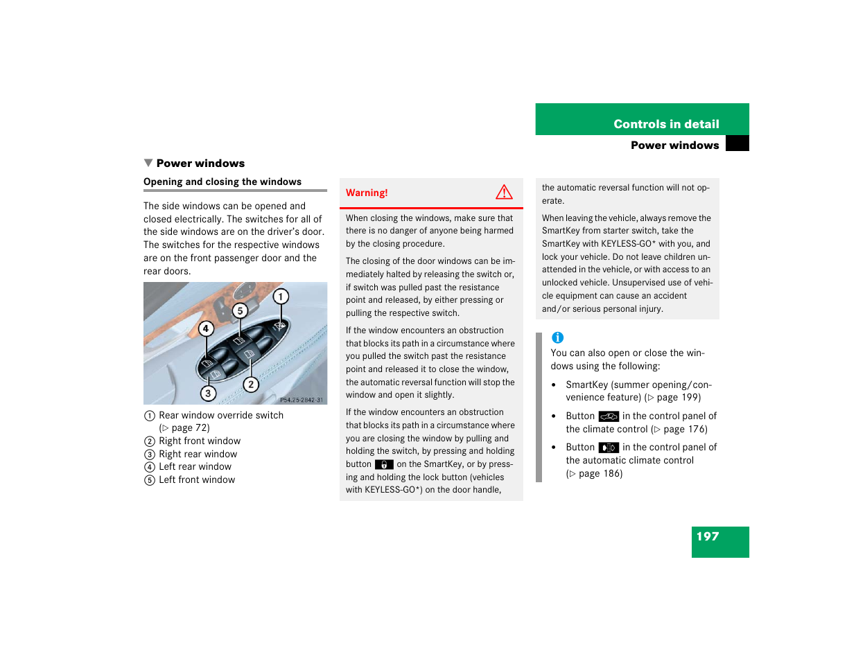 Mercedes-Benz 2004 E 320 User Manual | Page 197 / 442