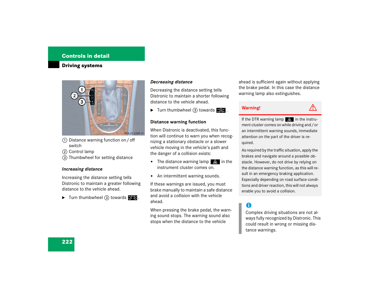 Mercedes-Benz 2004 E 320 User Manual | Page 222 / 442