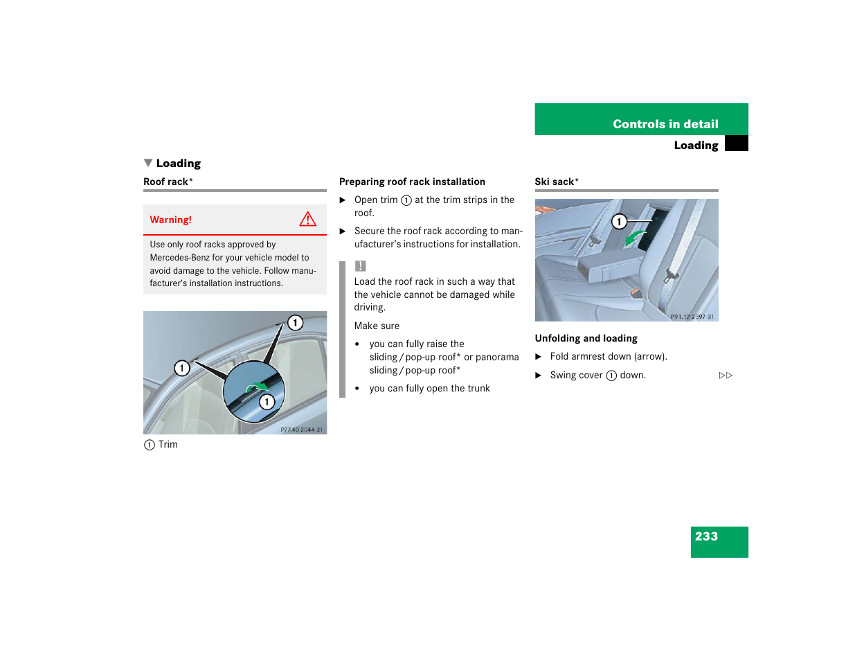 Mercedes-Benz 2004 E 320 User Manual | Page 233 / 442