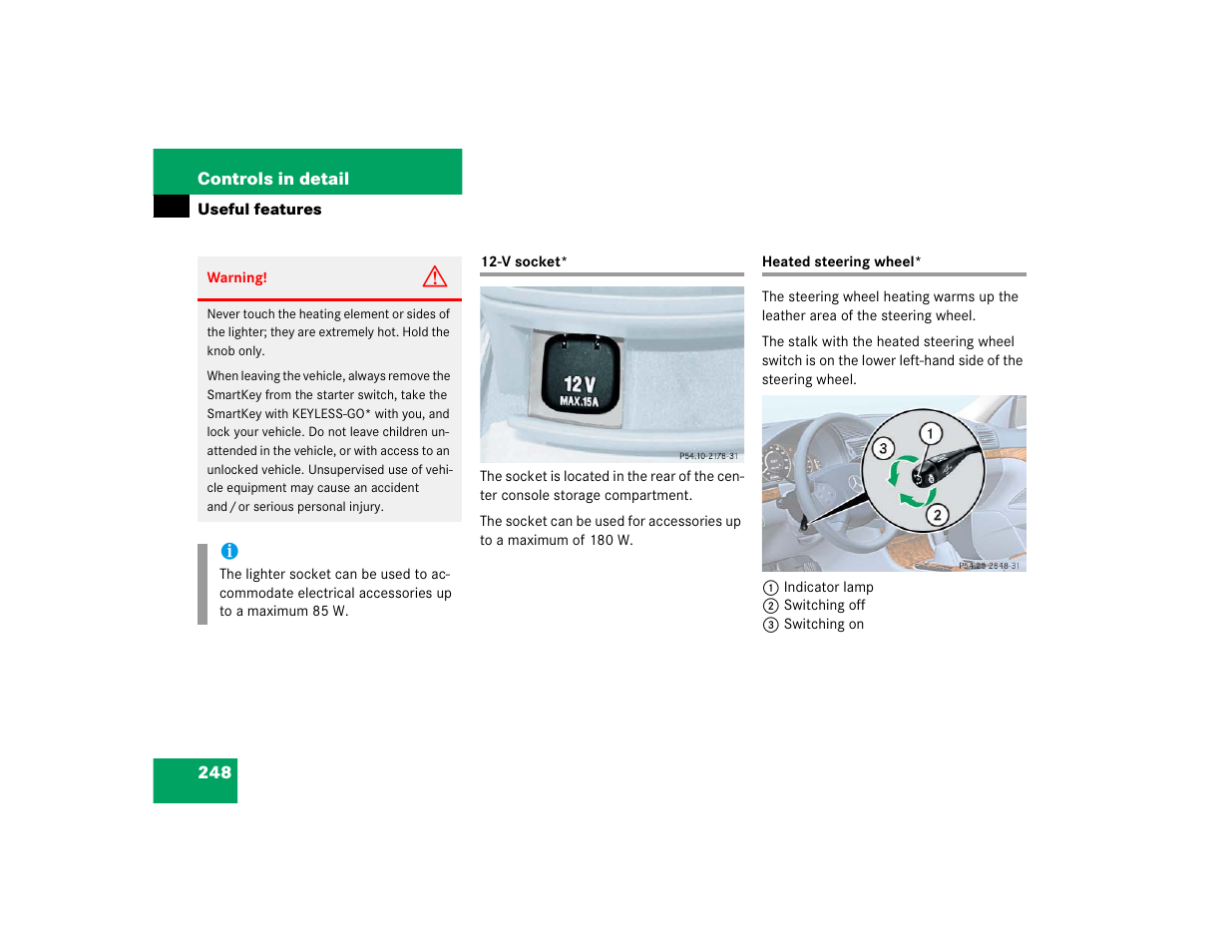 Mercedes-Benz 2004 E 320 User Manual | Page 248 / 442