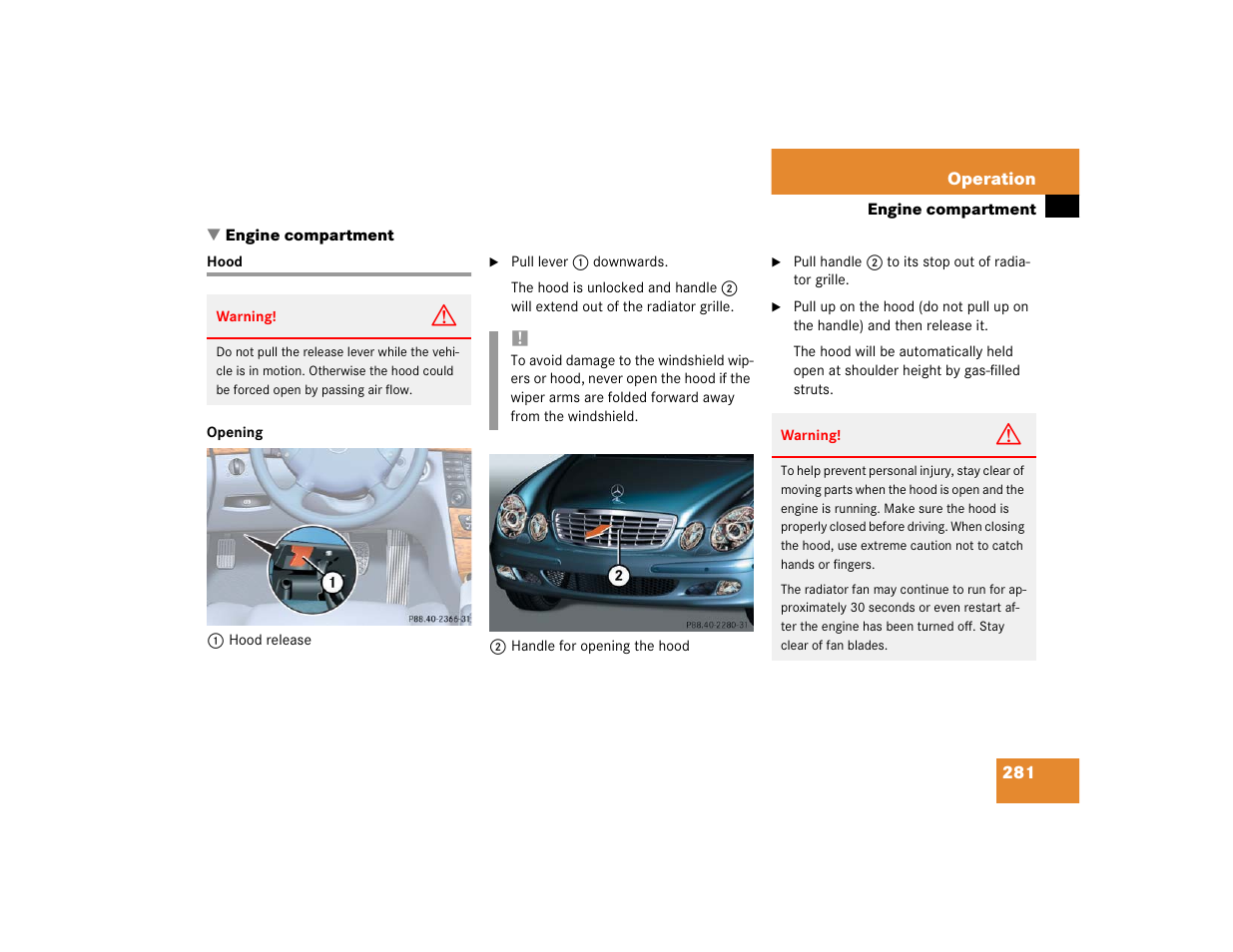 Mercedes-Benz 2004 E 320 User Manual | Page 281 / 442