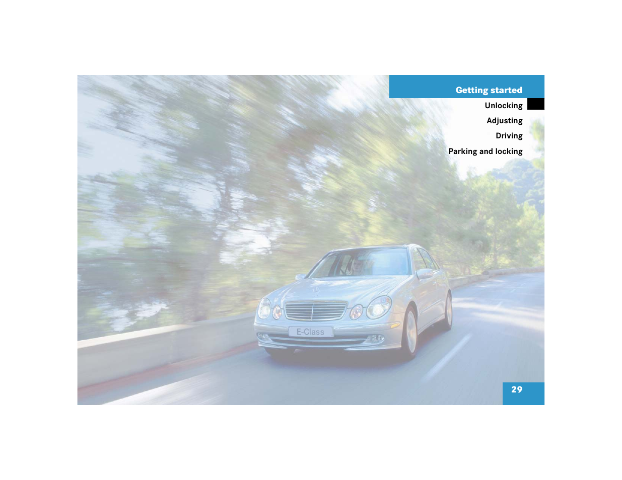 Mercedes-Benz 2004 E 320 User Manual | Page 29 / 442