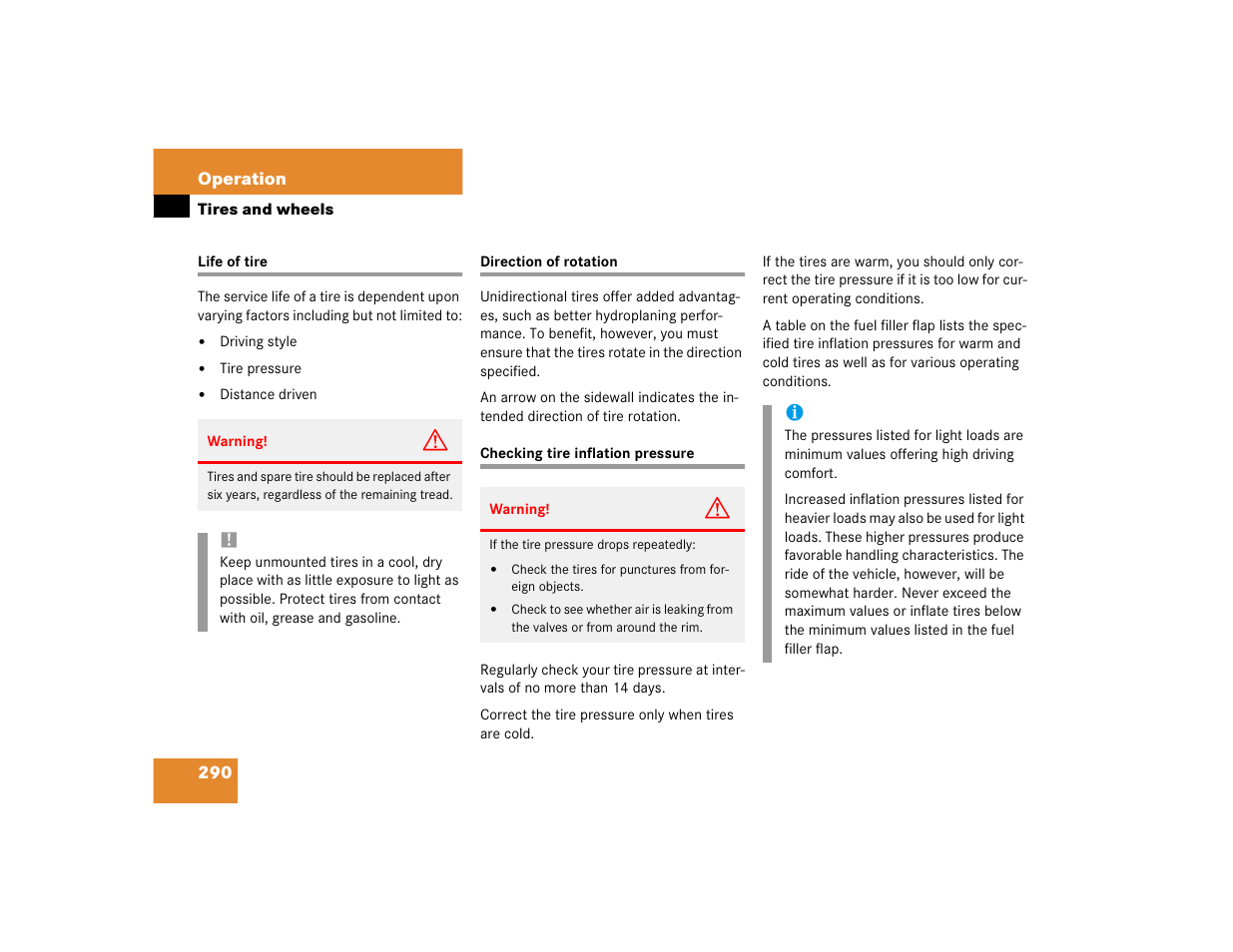 Mercedes-Benz 2004 E 320 User Manual | Page 290 / 442
