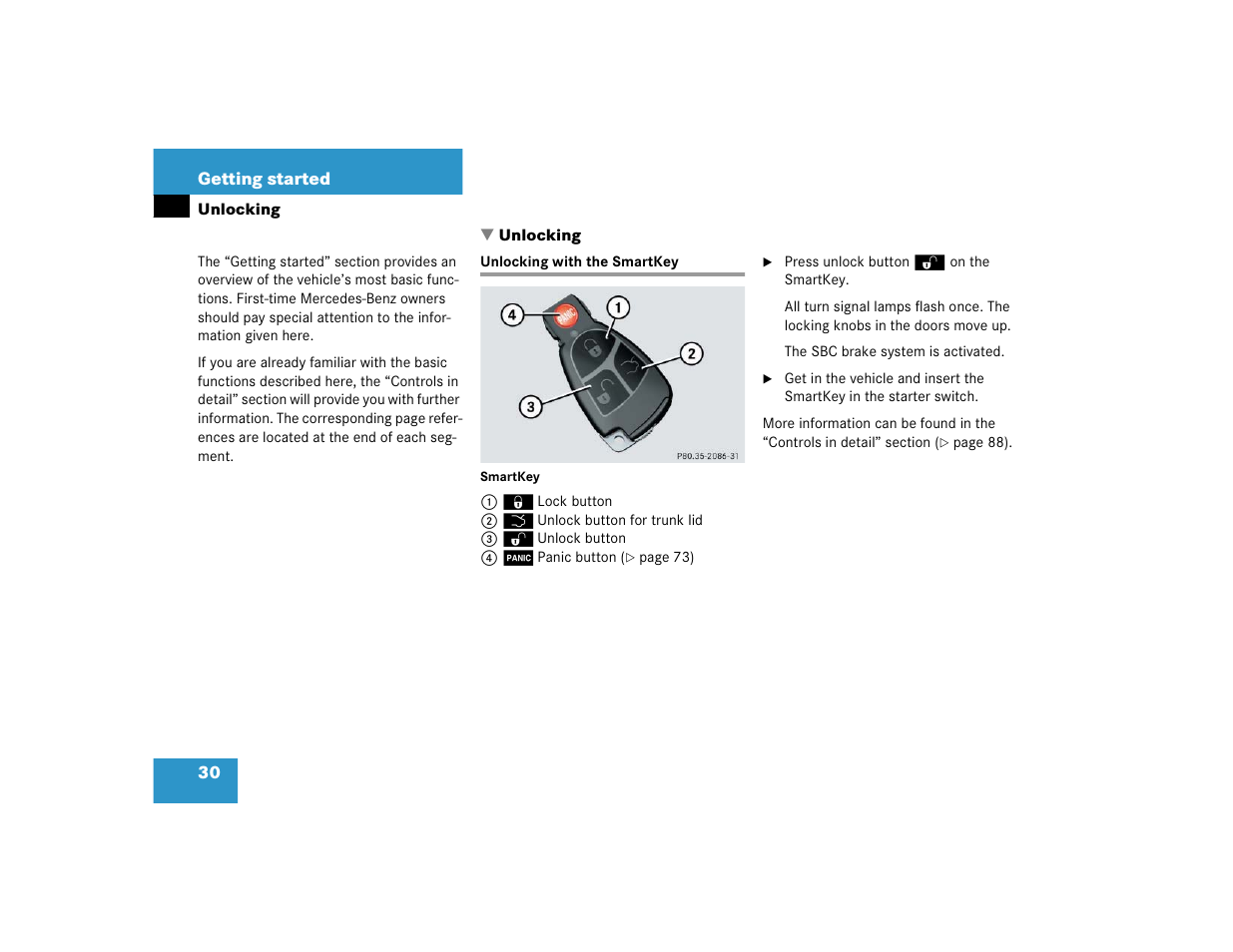 Mercedes-Benz 2004 E 320 User Manual | Page 30 / 442