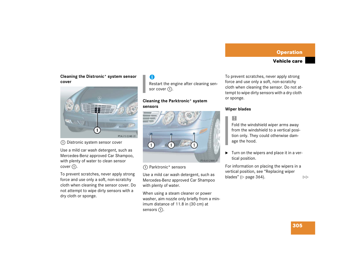 Mercedes-Benz 2004 E 320 User Manual | Page 305 / 442