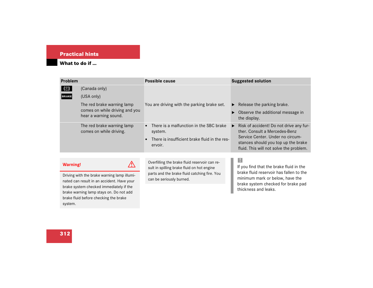Mercedes-Benz 2004 E 320 User Manual | Page 312 / 442