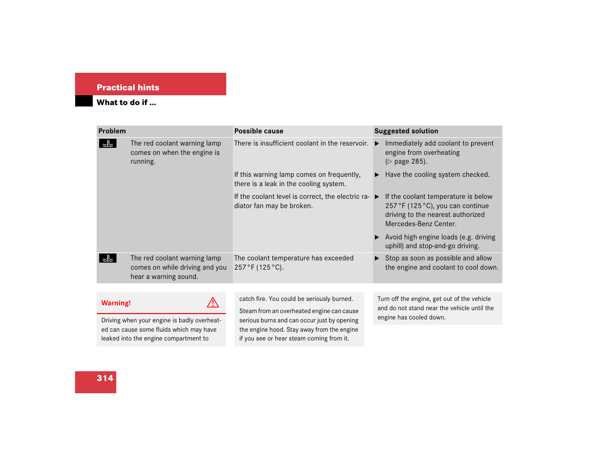 Mercedes-Benz 2004 E 320 User Manual | Page 314 / 442