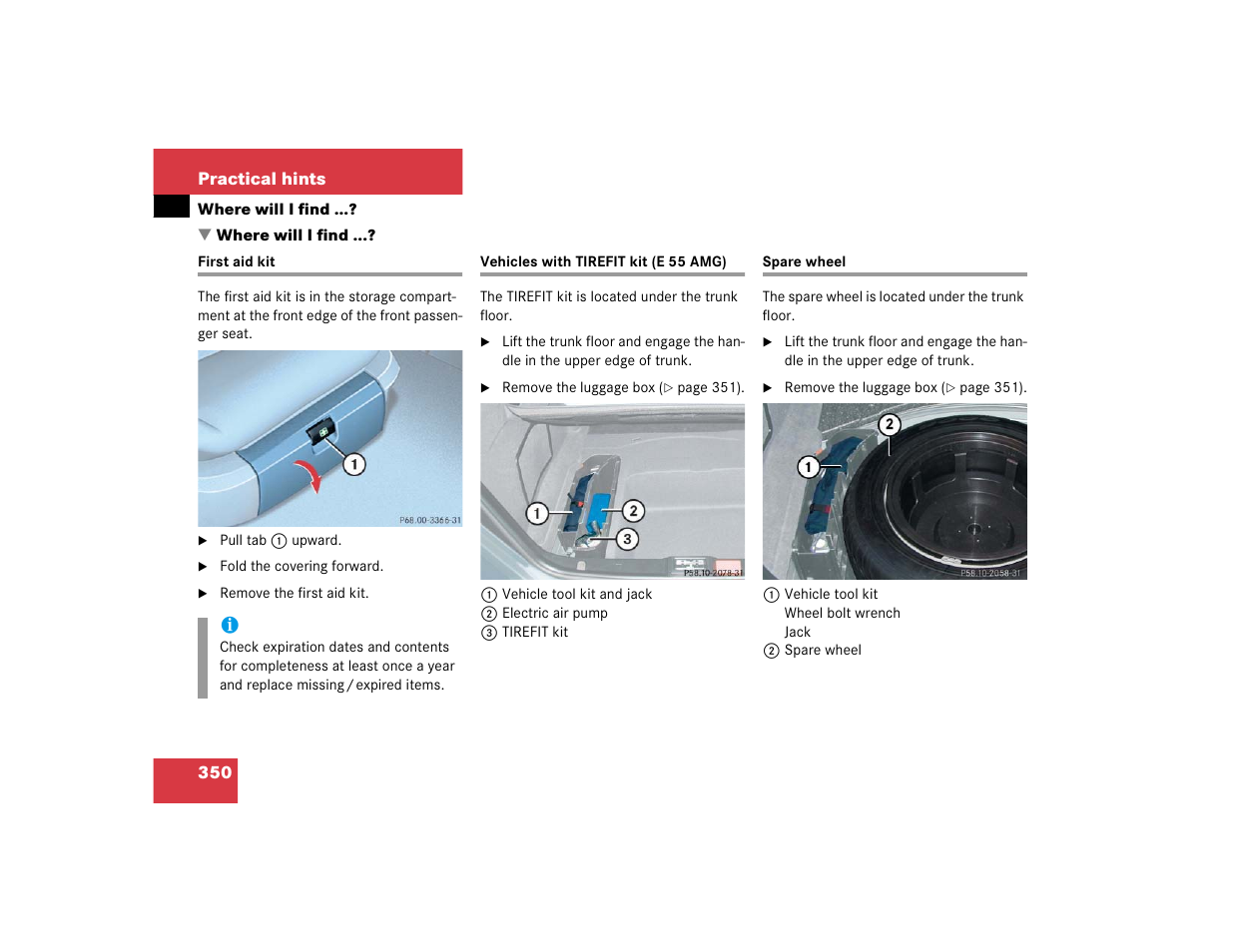 Mercedes-Benz 2004 E 320 User Manual | Page 350 / 442