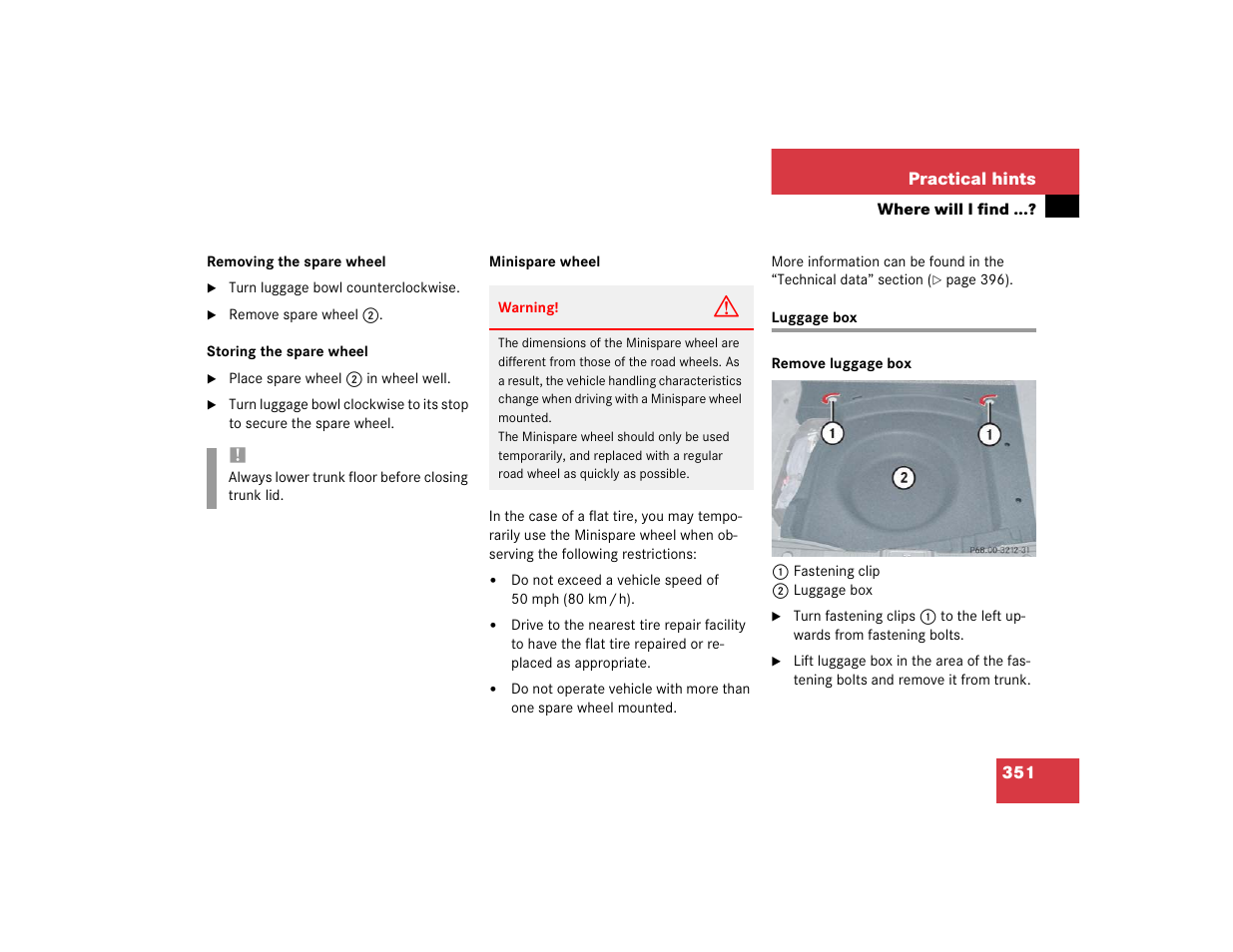 Mercedes-Benz 2004 E 320 User Manual | Page 351 / 442