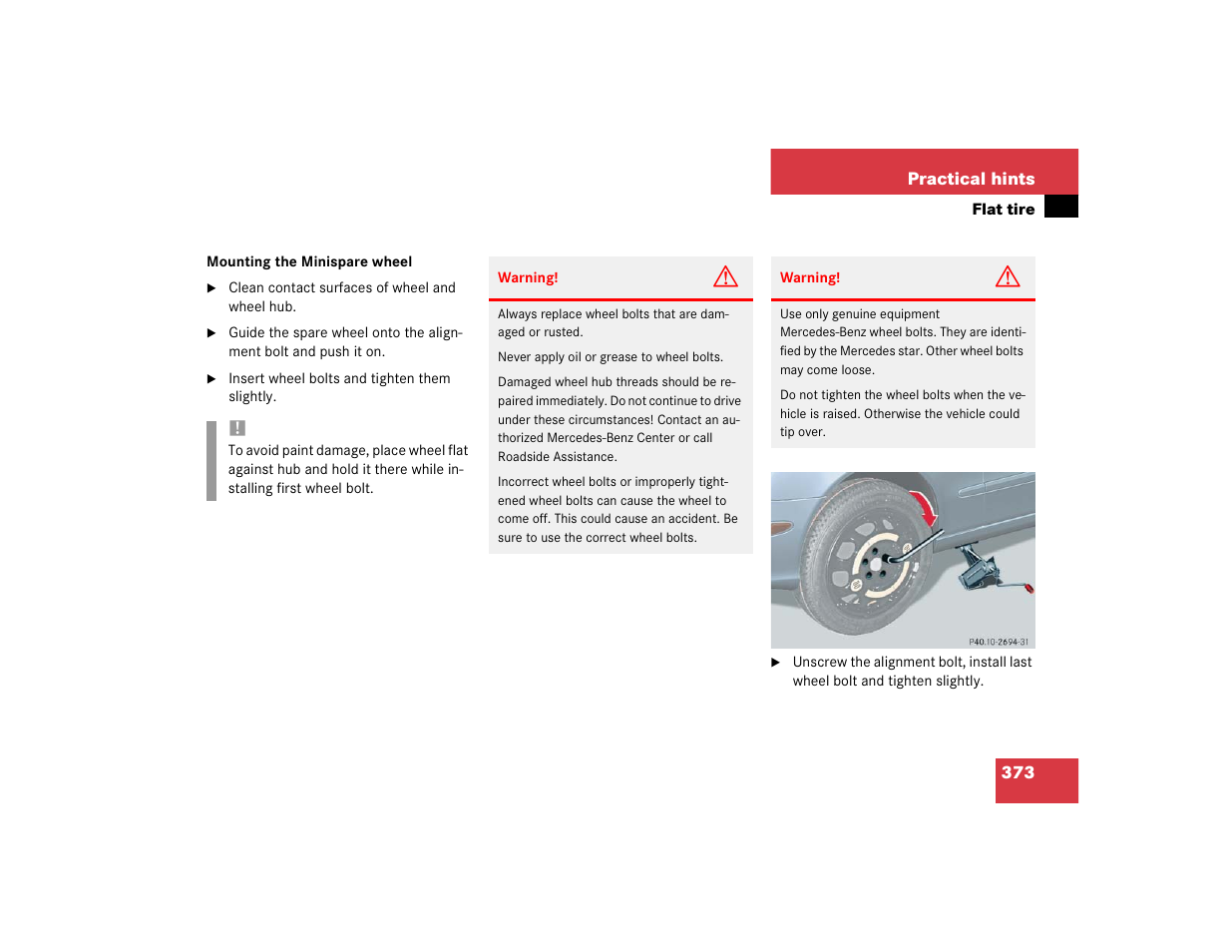 Mercedes-Benz 2004 E 320 User Manual | Page 373 / 442