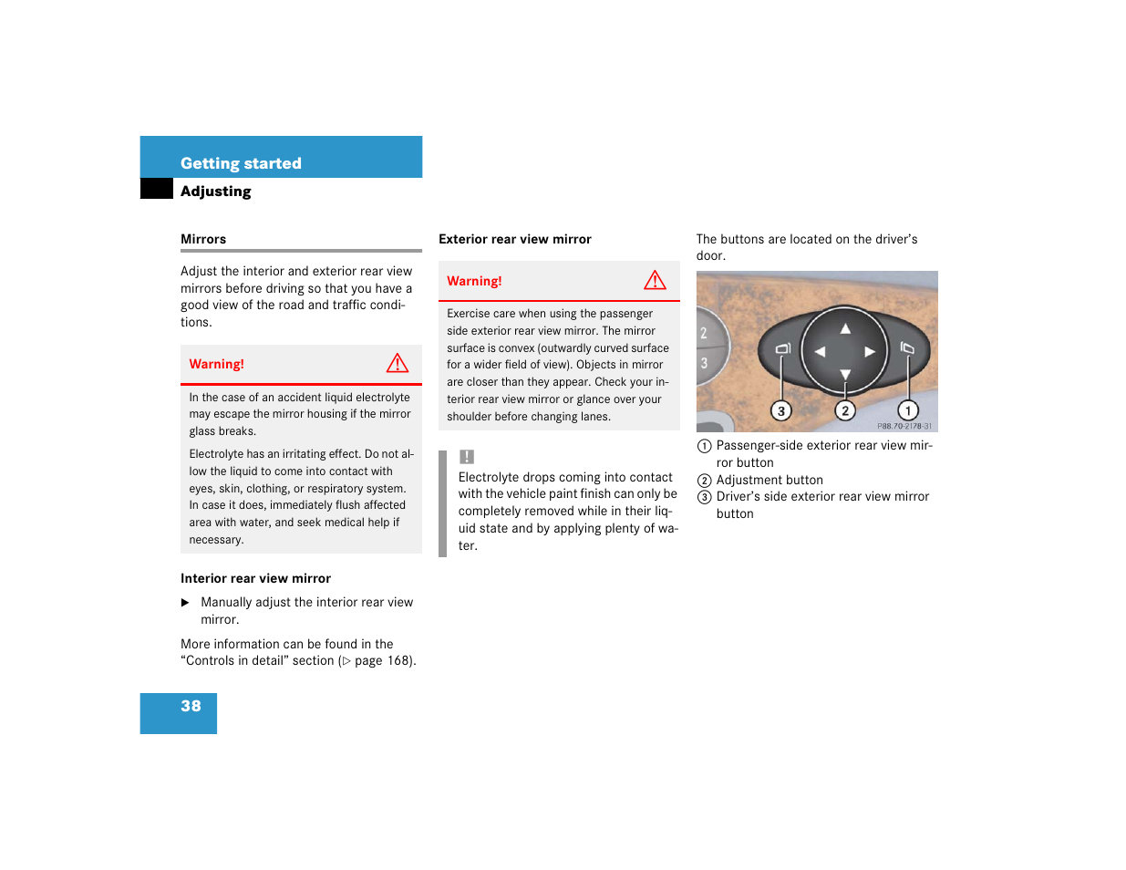 Mercedes-Benz 2004 E 320 User Manual | Page 38 / 442