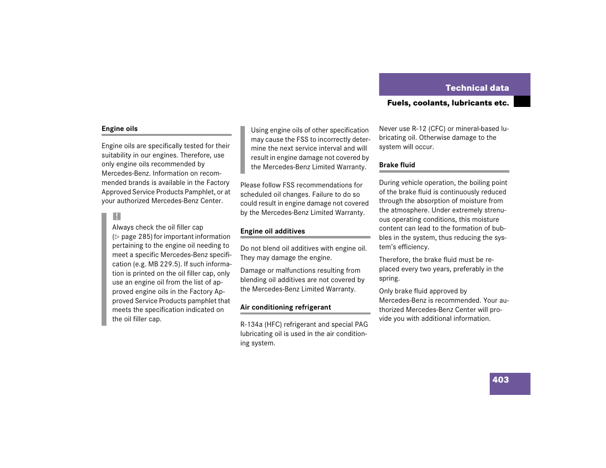 Mercedes-Benz 2004 E 320 User Manual | Page 403 / 442