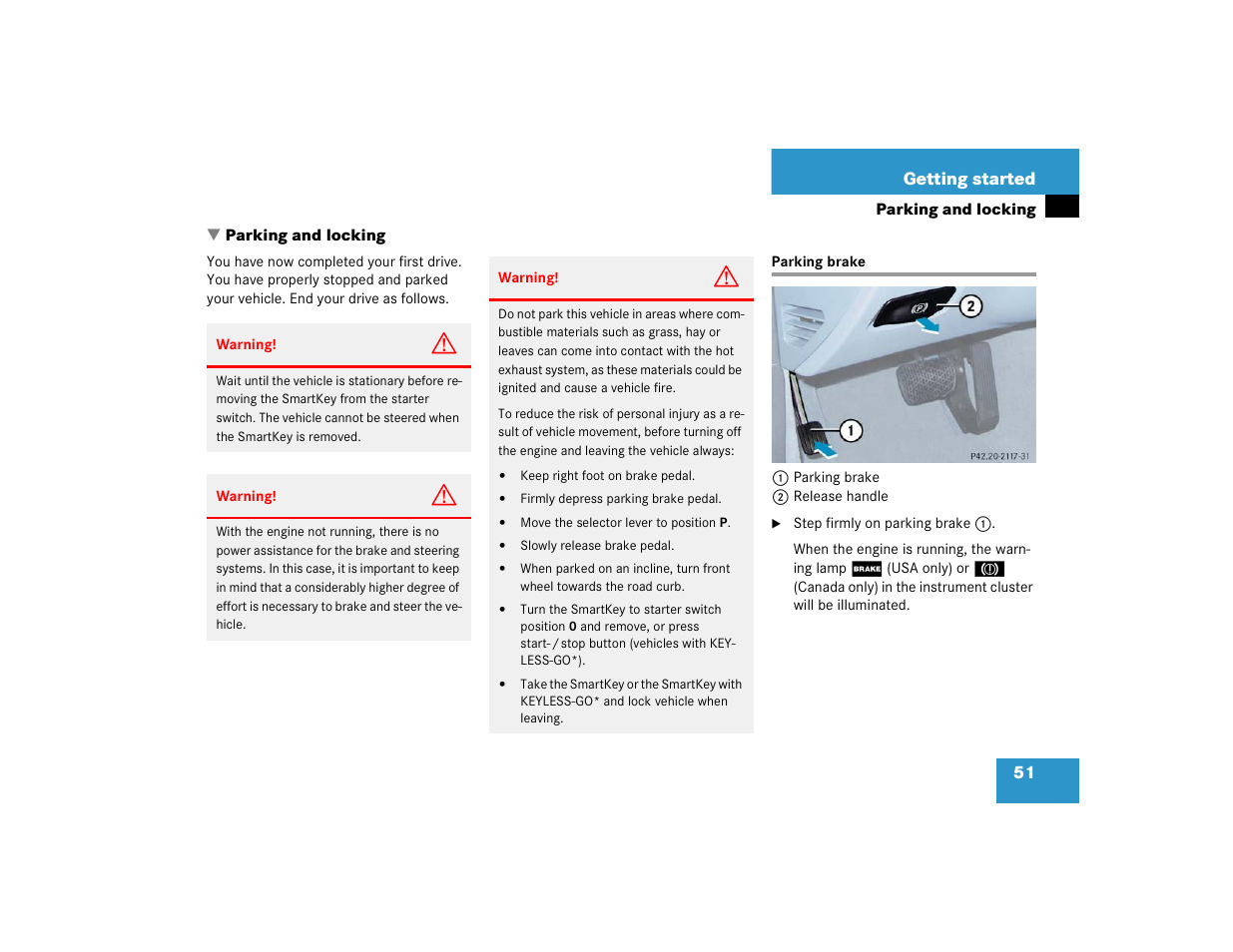 Mercedes-Benz 2004 E 320 User Manual | Page 51 / 442