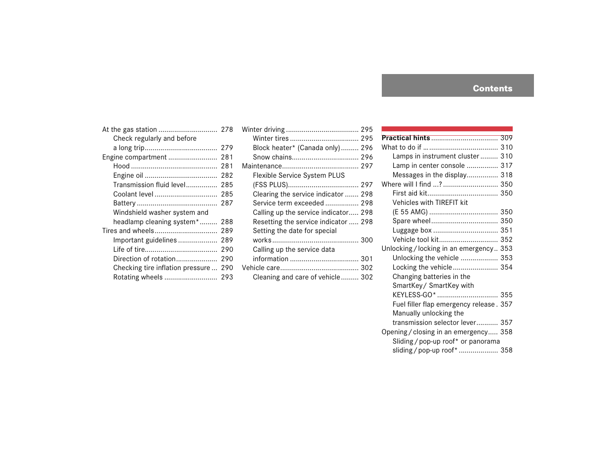 Mercedes-Benz 2004 E 320 User Manual | Page 7 / 442