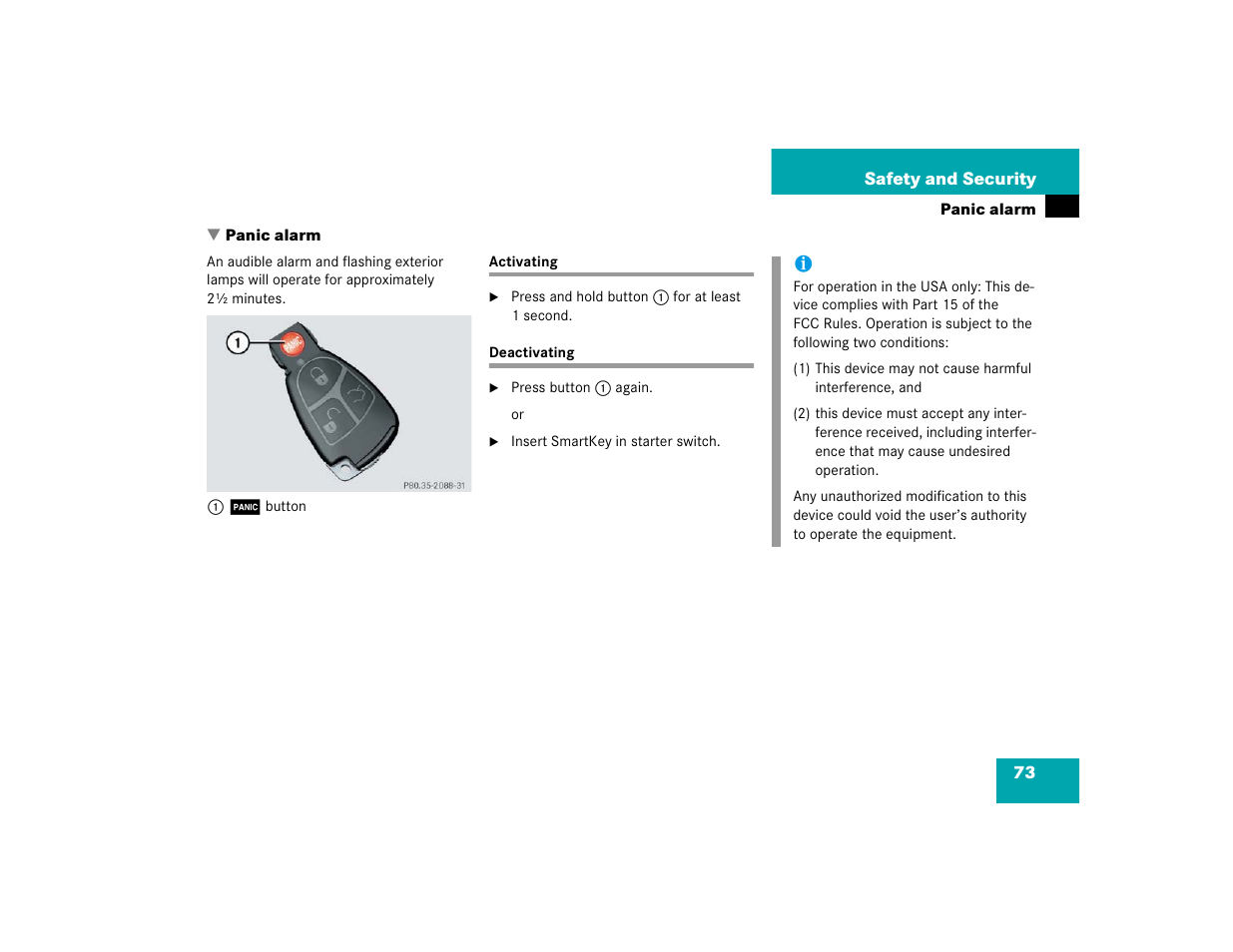 Mercedes-Benz 2004 E 320 User Manual | Page 73 / 442