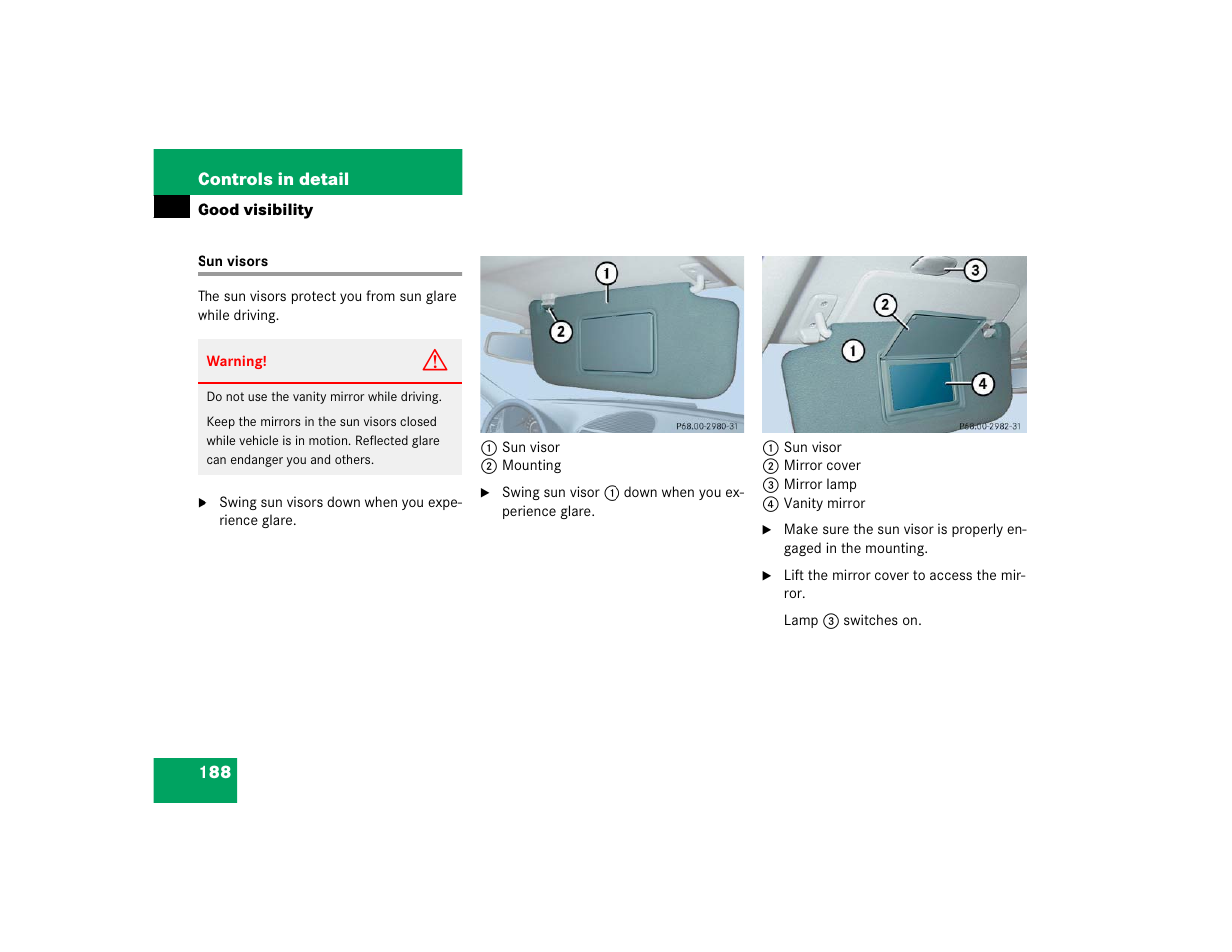 Mercedes-Benz 2005 E 320 CDI User Manual | Page 190 / 506