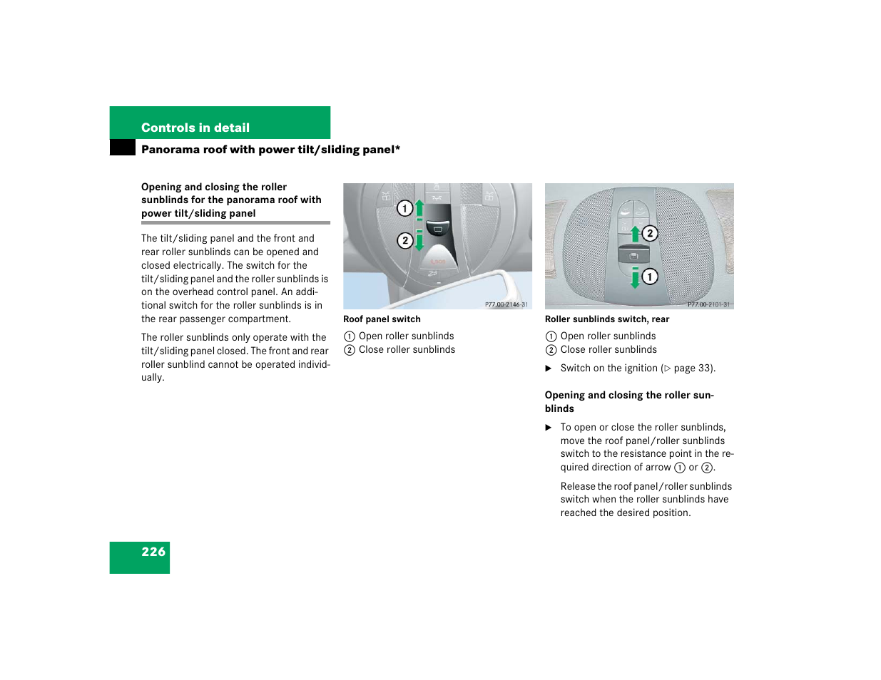 Mercedes-Benz 2005 E 320 CDI User Manual | Page 228 / 506