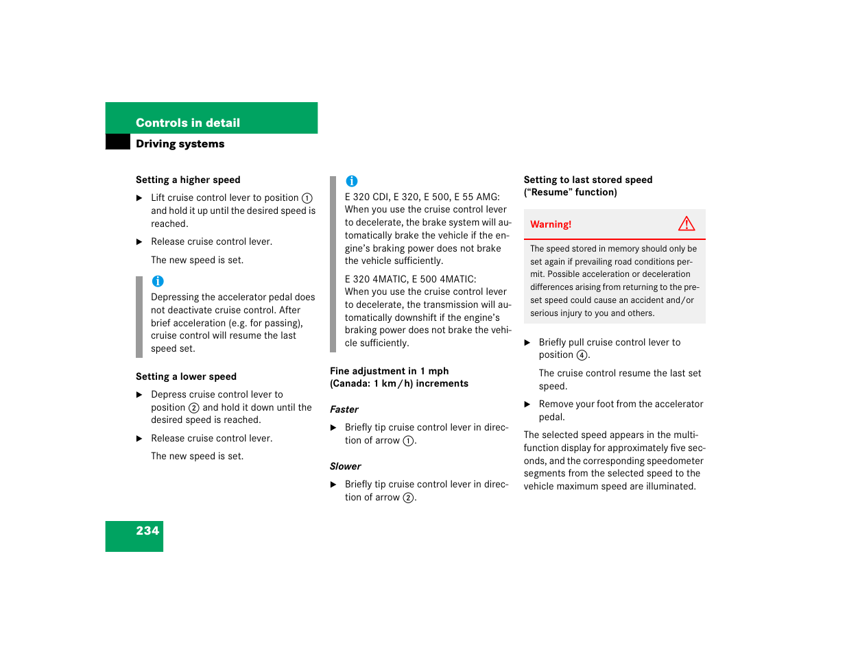 Mercedes-Benz 2005 E 320 CDI User Manual | Page 236 / 506