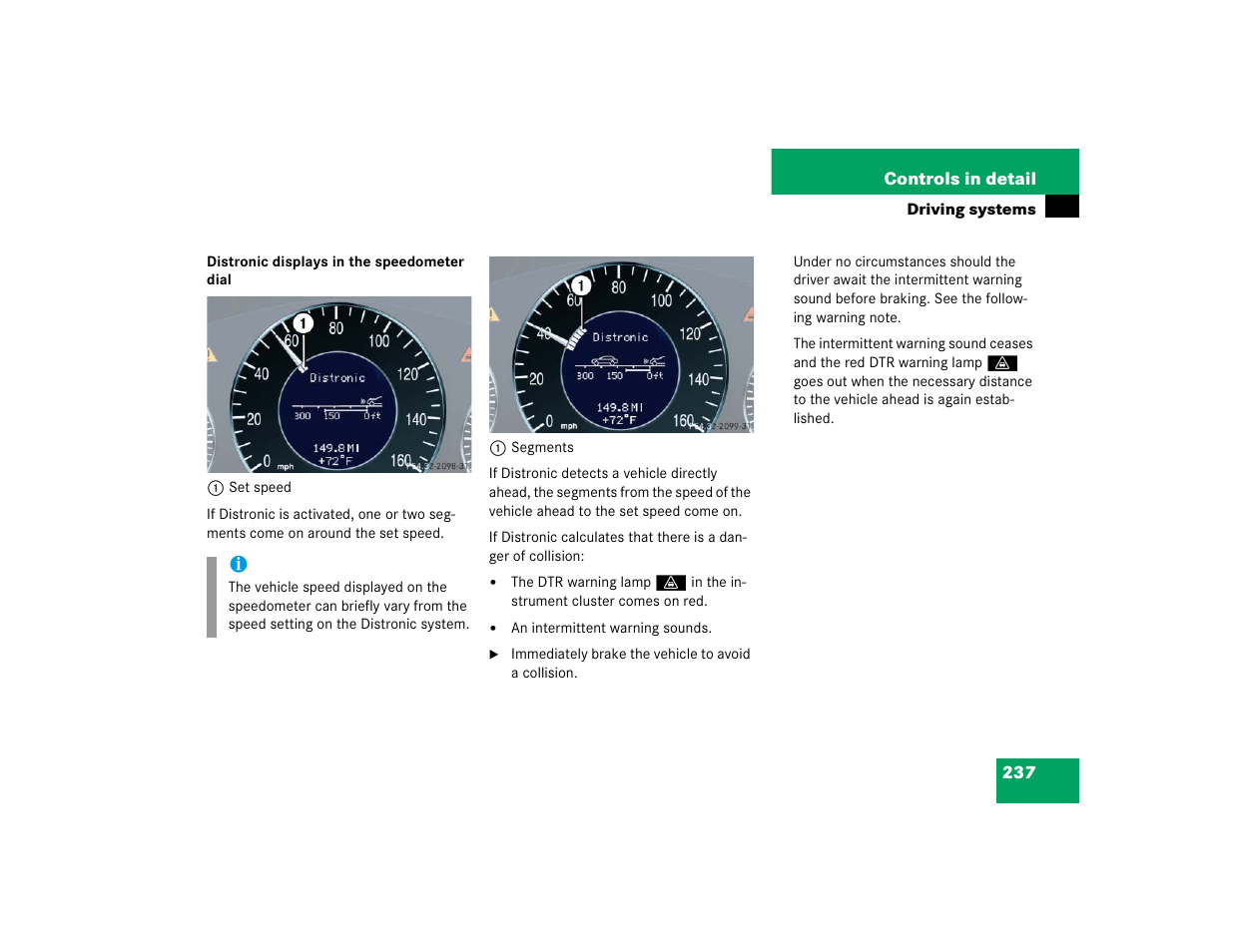 Mercedes-Benz 2005 E 320 CDI User Manual | Page 239 / 506