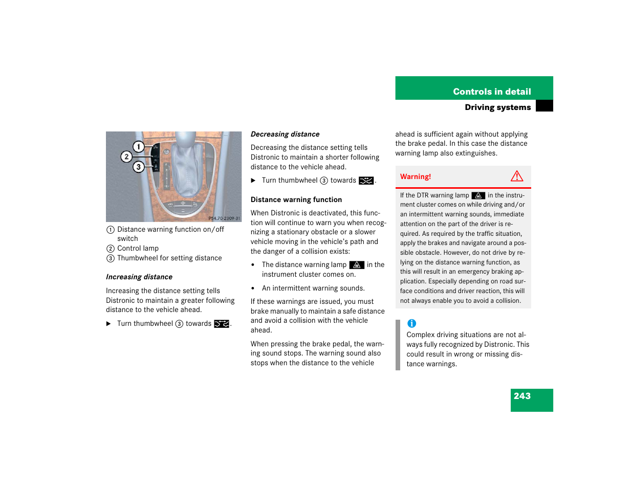 Mercedes-Benz 2005 E 320 CDI User Manual | Page 245 / 506