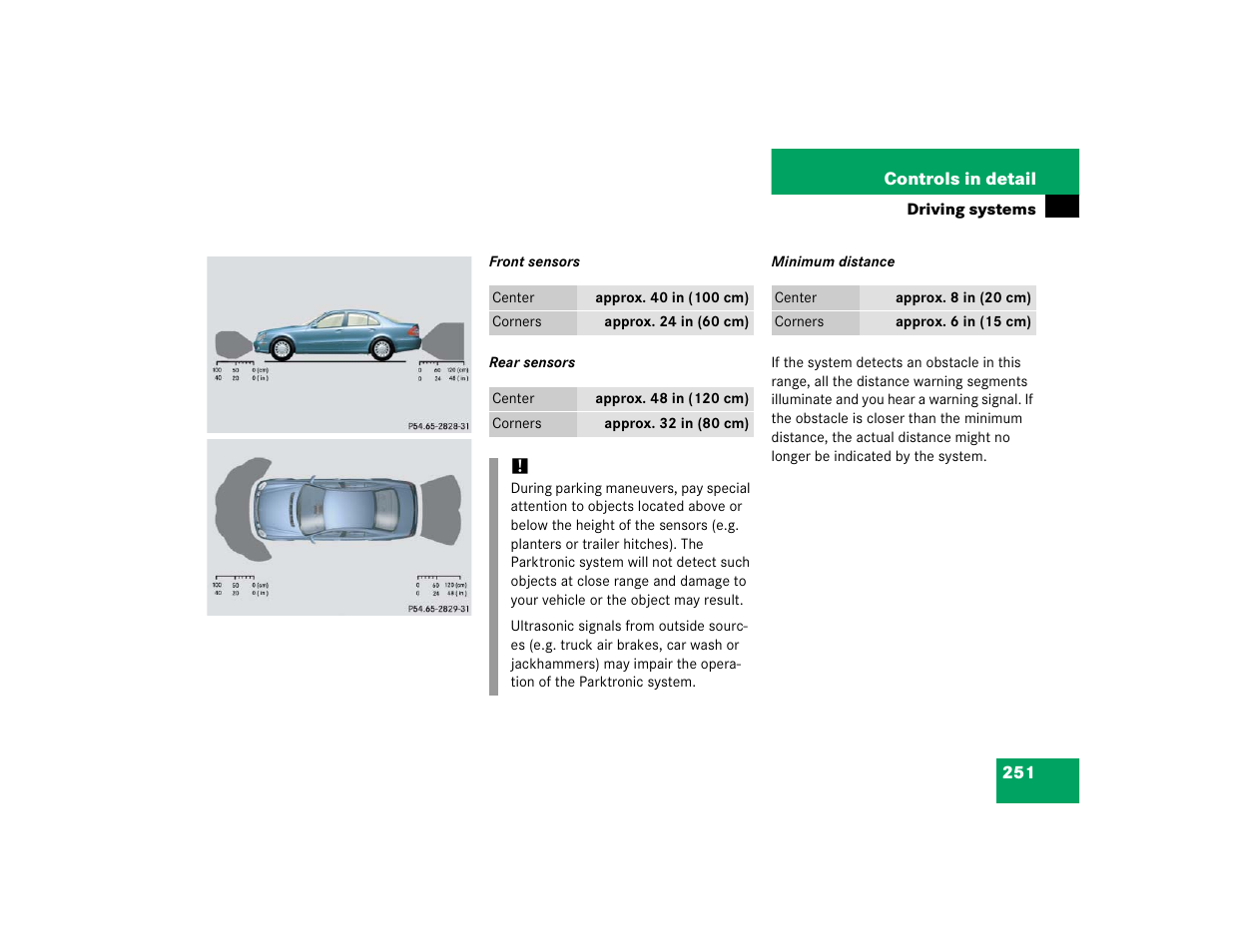Mercedes-Benz 2005 E 320 CDI User Manual | Page 253 / 506