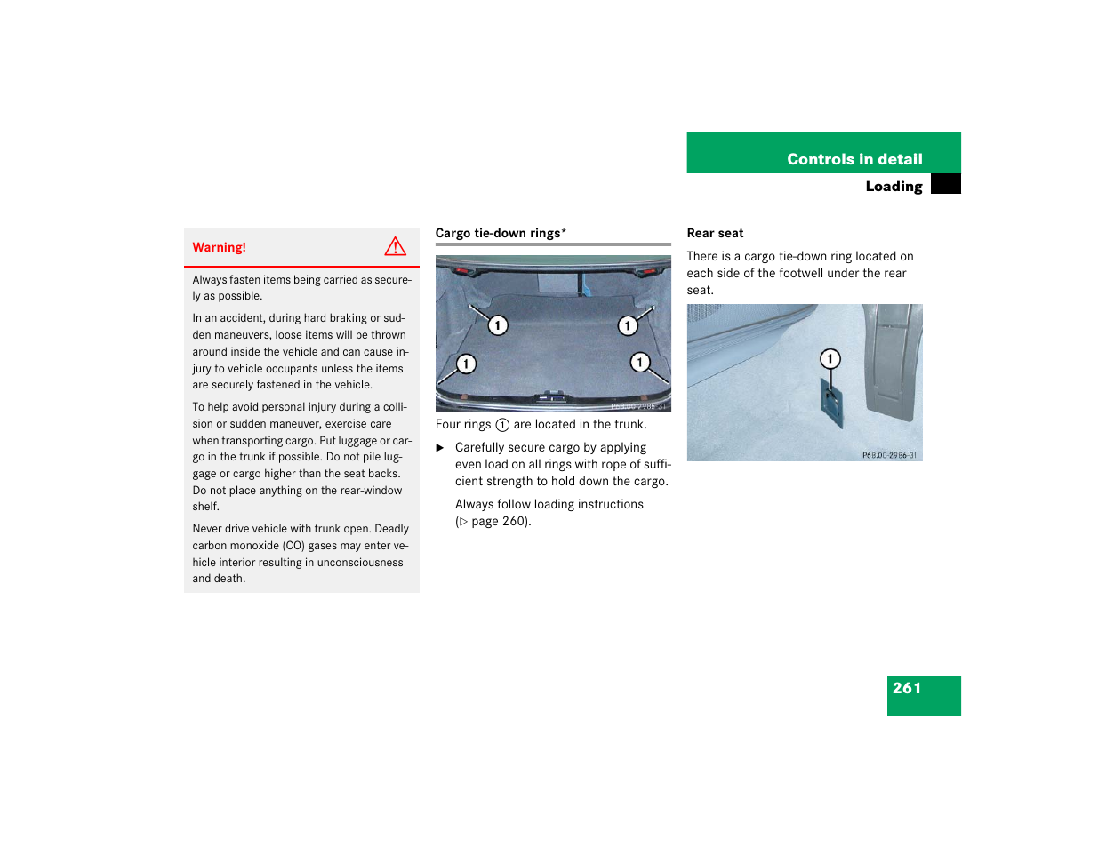 Mercedes-Benz 2005 E 320 CDI User Manual | Page 263 / 506