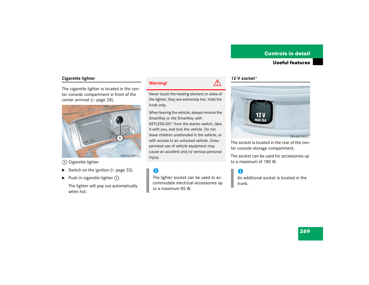 Mercedes-Benz 2005 E 320 CDI User Manual | Page 271 / 506