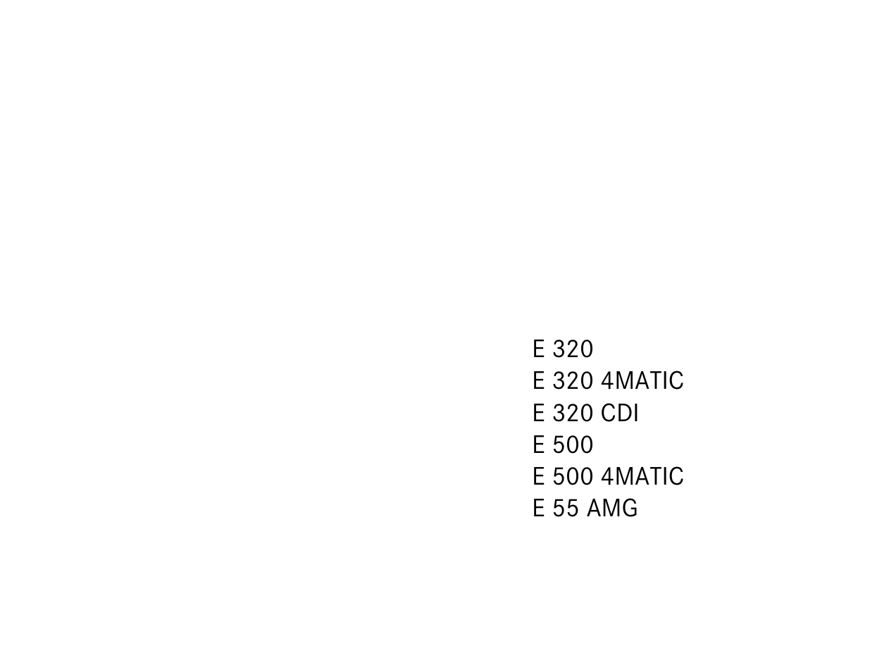 Mercedes-Benz 2005 E 320 CDI User Manual | Page 3 / 506