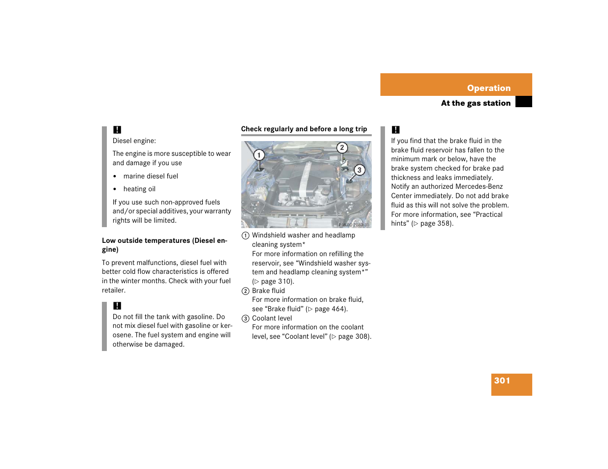 Mercedes-Benz 2005 E 320 CDI User Manual | Page 303 / 506