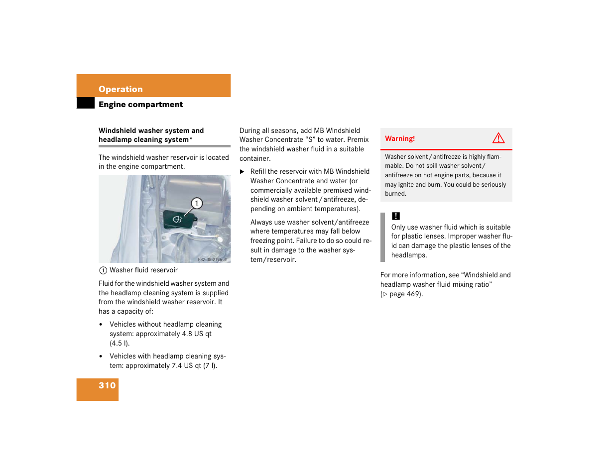 Mercedes-Benz 2005 E 320 CDI User Manual | Page 312 / 506