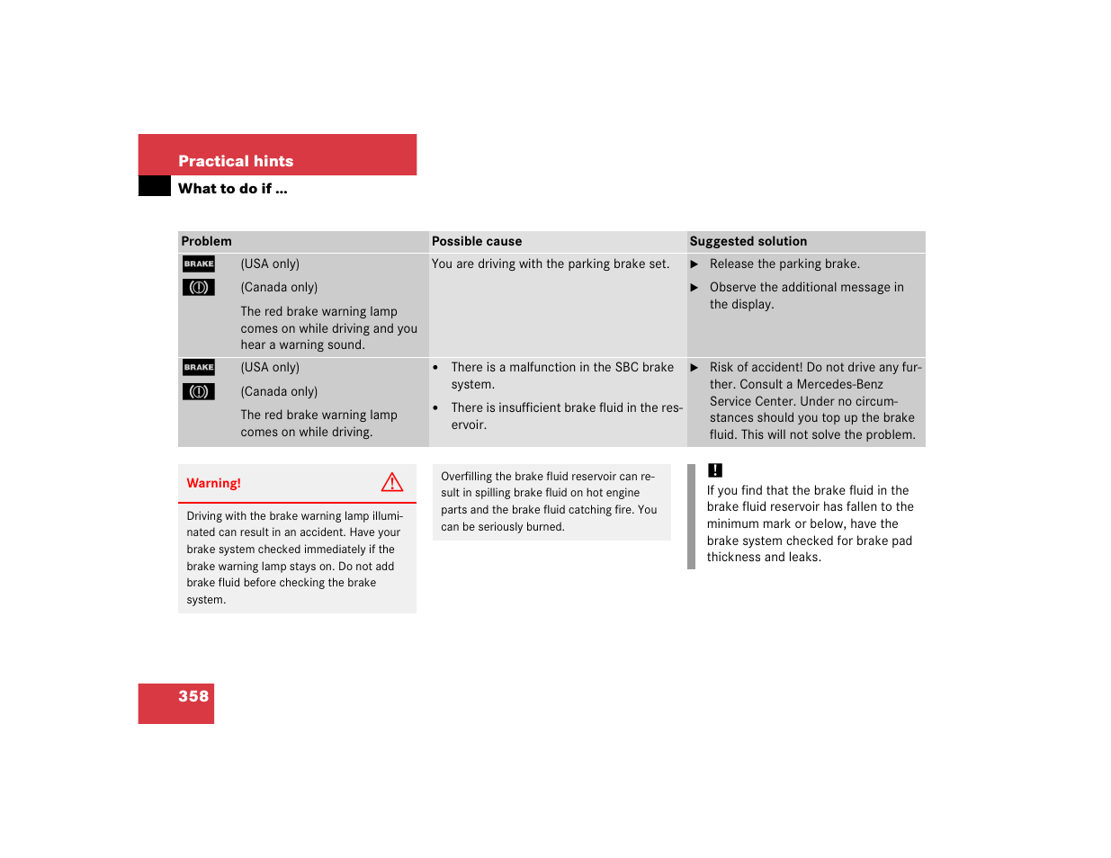 Mercedes-Benz 2005 E 320 CDI User Manual | Page 360 / 506