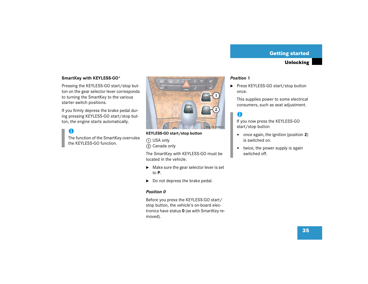 Mercedes-Benz 2005 E 320 CDI User Manual | Page 37 / 506