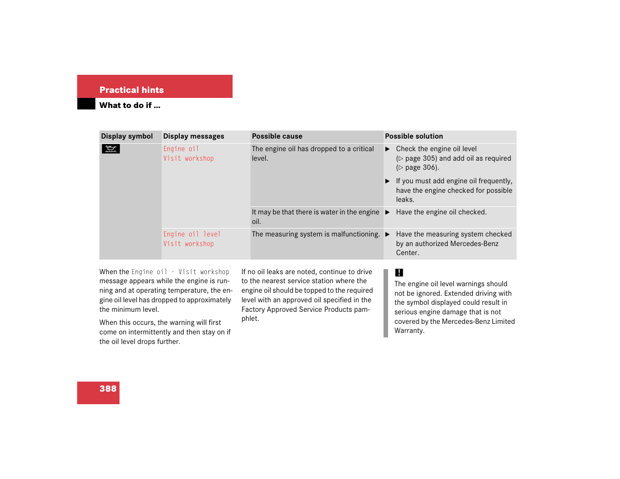 Mercedes-Benz 2005 E 320 CDI User Manual | Page 390 / 506
