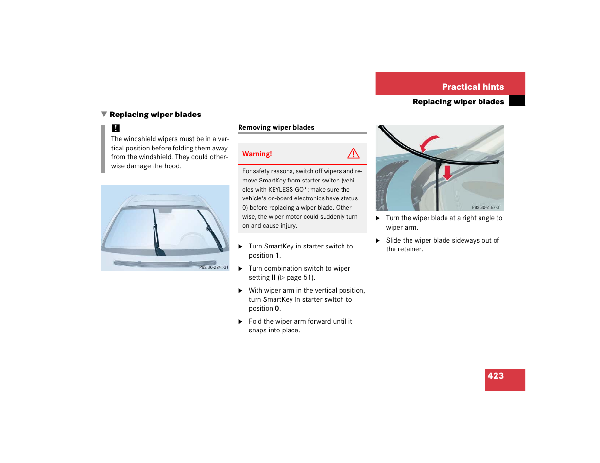 Mercedes-Benz 2005 E 320 CDI User Manual | Page 425 / 506