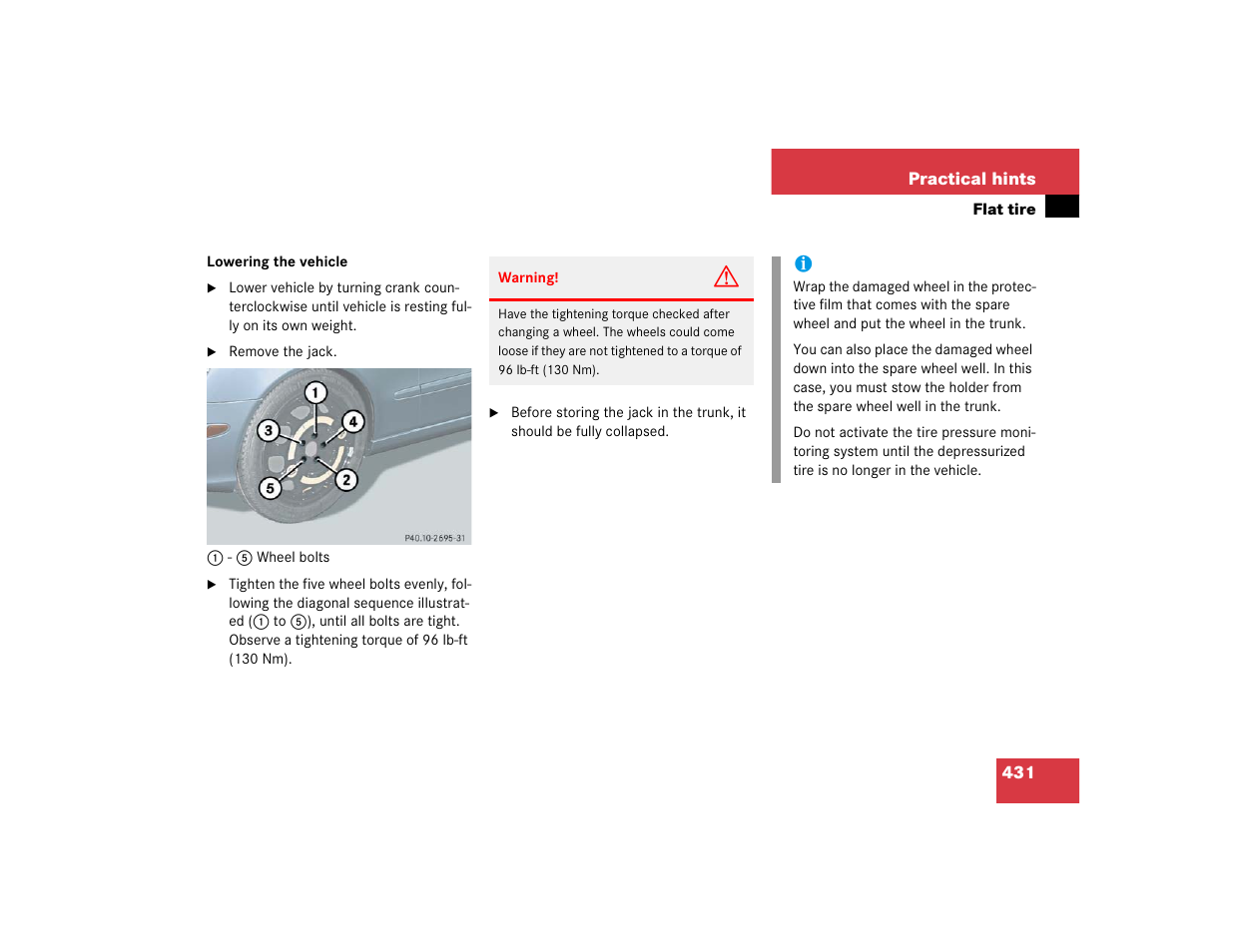 Mercedes-Benz 2005 E 320 CDI User Manual | Page 433 / 506