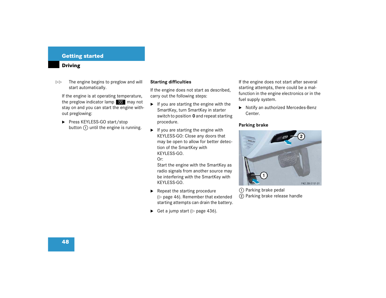 Mercedes-Benz 2005 E 320 CDI User Manual | Page 50 / 506