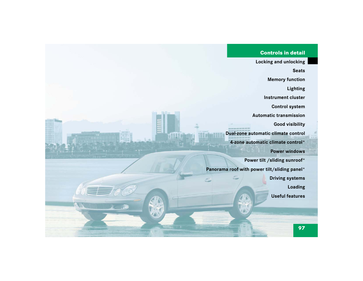 Mercedes-Benz 2005 E 320 CDI User Manual | Page 99 / 506
