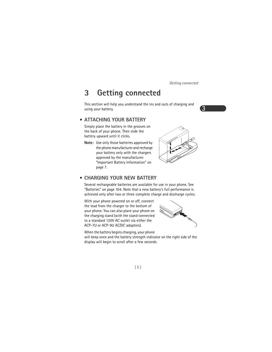 3getting connected | Nokia 3285 User Manual | Page 13 / 141