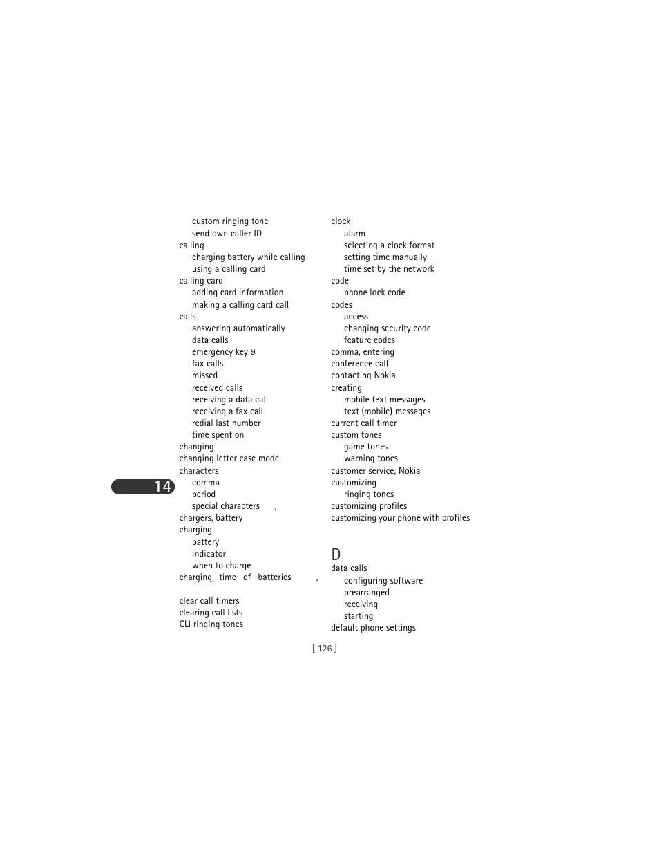 Nokia 3285 User Manual | Page 134 / 141
