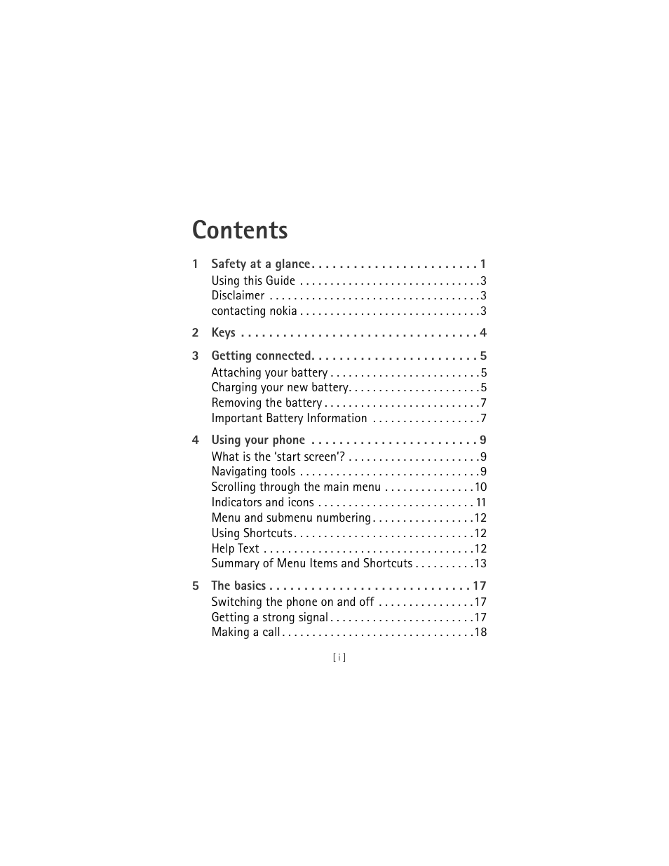 Nokia 3285 User Manual | Page 3 / 141