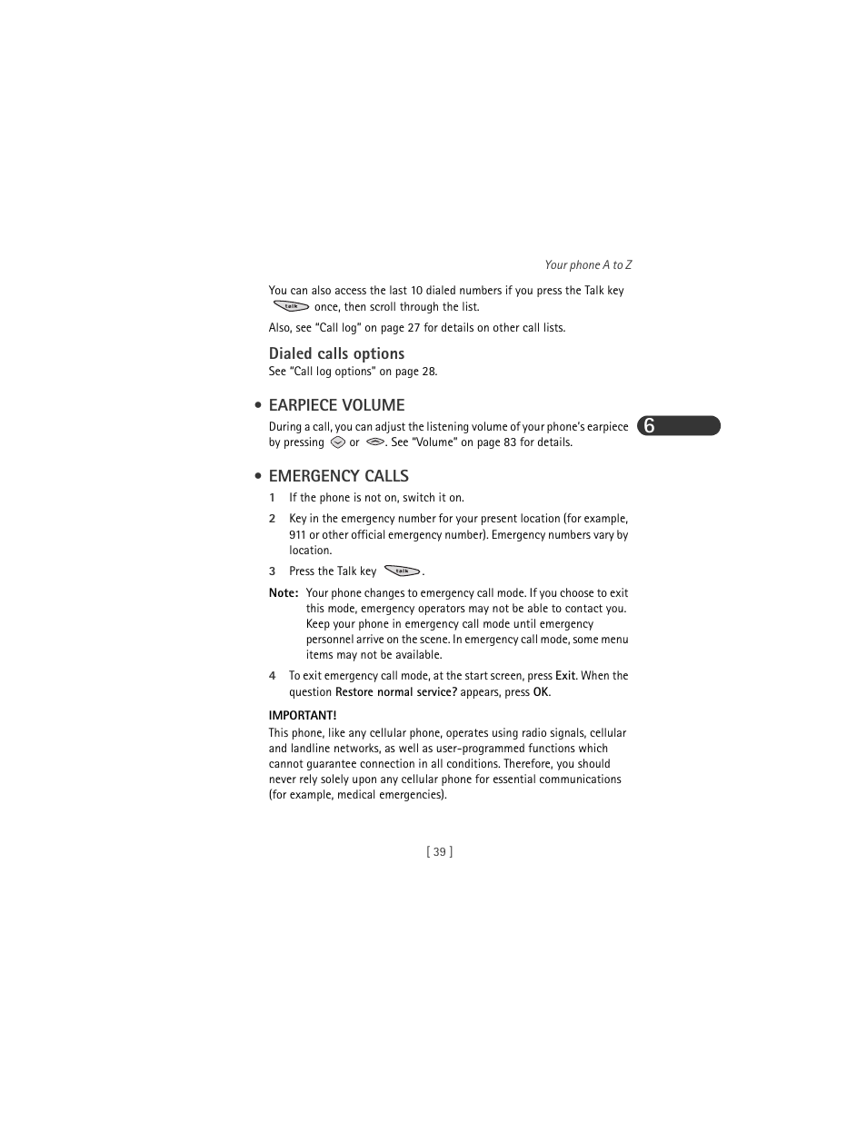 Nokia 3285 User Manual | Page 47 / 141