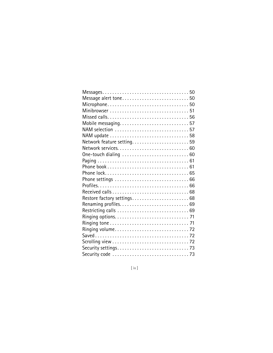 Nokia 3285 User Manual | Page 6 / 141