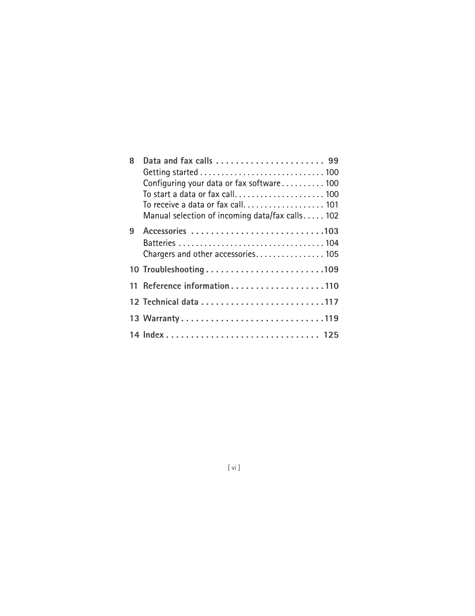 Nokia 3285 User Manual | Page 8 / 141